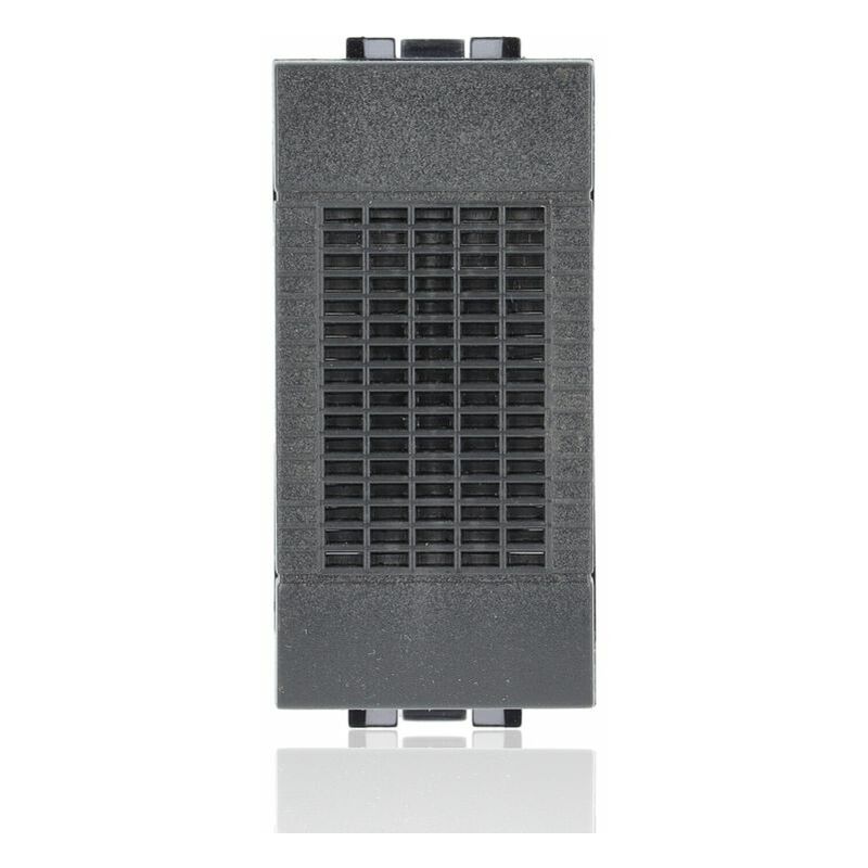 foto del prodotto l4356 12 ronzatore 12 vac 5va 74db antracite livinglight bticino