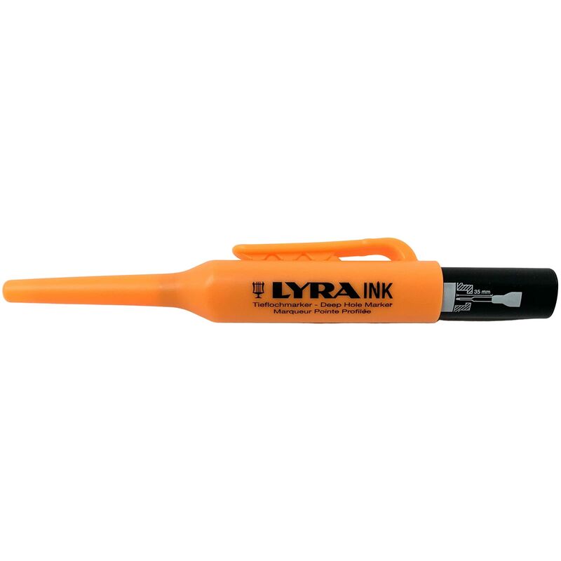foto del prodotto l4480099 10 1 ink pennarello profondo, 10 pezzi, colore nero lyra