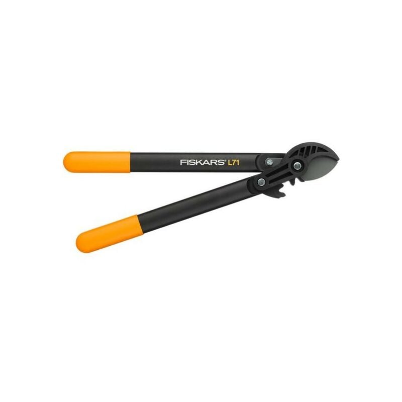foto del prodotto l71 troncarami a incudine s 450 mm in alluminio nero con lama antiaderente fiskars