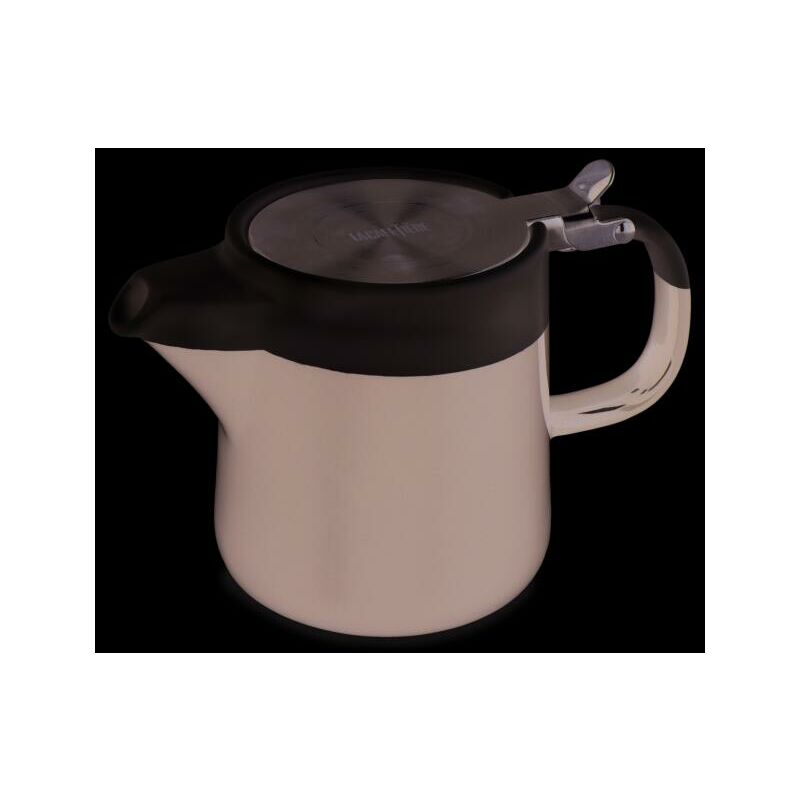 foto del prodotto la cafetière lcbartpot2gry teiera barcelona diceramica, con cestello per infusore, grigio
