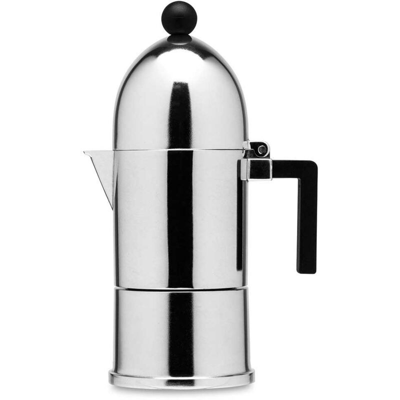 foto del prodotto la cupola, caffettiera 6 tazze a induzione alessi