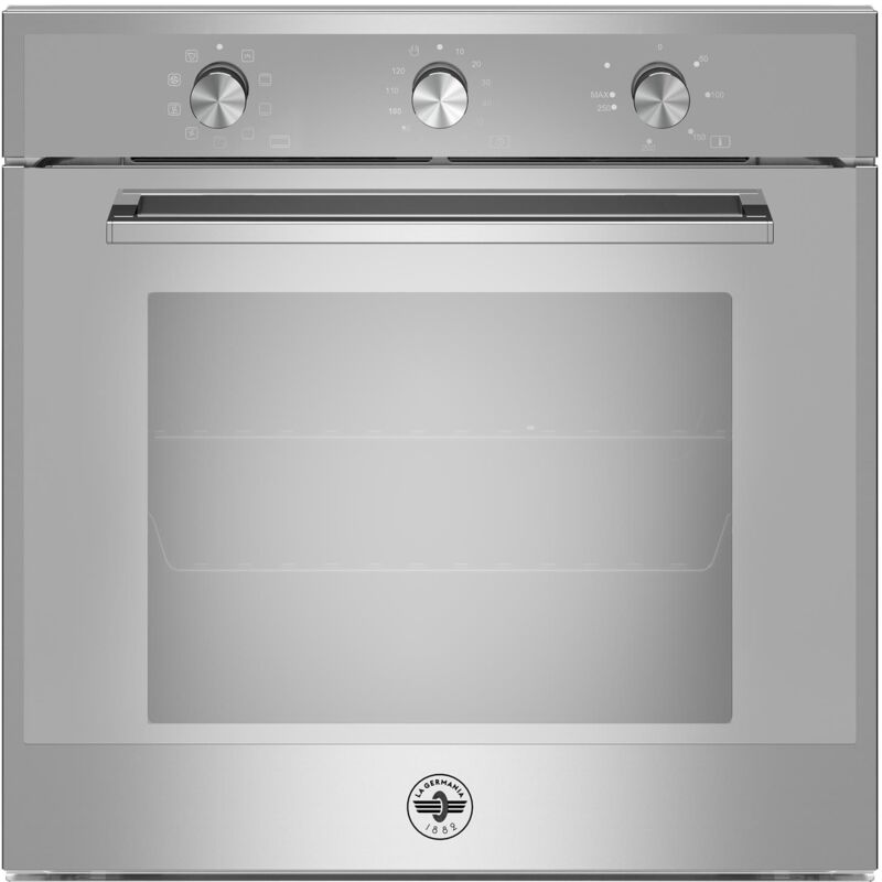 foto del prodotto la germania bertazzoni f609lagekgs. dimensione del forno largo, tipo di forno forno elettrico, capacit interna forno totale 76 l.