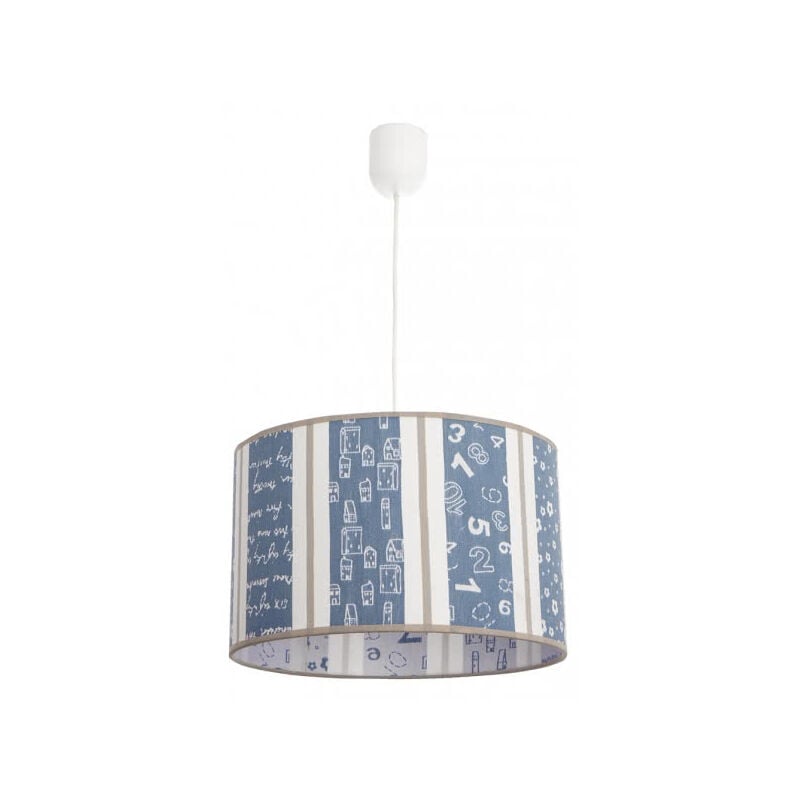 foto del prodotto la mia lampada lettere a sospensione bianco rosso 3xe27 regx35d