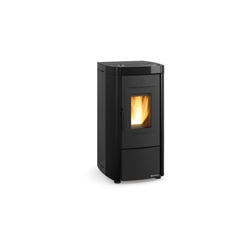 foto del prodotto la nordica extraflame la nordica moira evo. posizionamento dell apparecchio libera installazione, colore del prodotto nero, capacit della