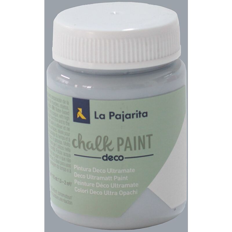 foto del prodotto la pajarita pajarita 13 chalk paint dual la, pittura decorativa, 75 ml azzurro cristallino