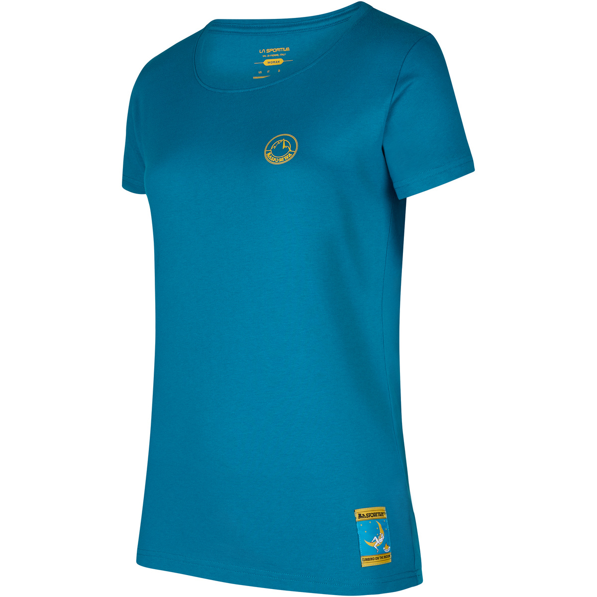 foto del prodotto la sportiva donna maglia a manica corta climbing on the moon