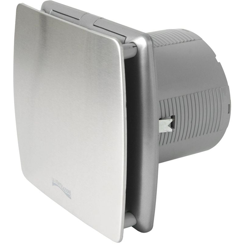 foto del prodotto la ventilazione aa12in aspiratore da bagno elicoidale estetico grigio, per foro diametro 120 mm 5 