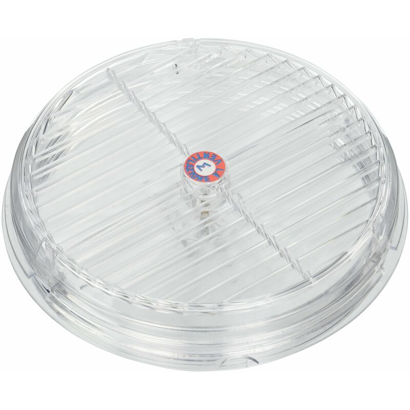 foto del prodotto la ventilazione aet20 aeratore termico per finestre in similvetro con griglia fissa, diametro 210 mm, trasparente