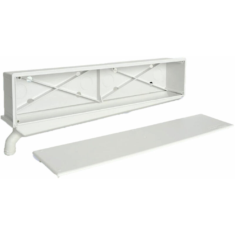 foto del prodotto la ventilazione cassetta scarico condensa starbox cm 45 x 7 x 10,2 lxpxh 