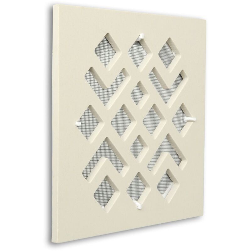 foto del prodotto la ventilazione cergmsbix griglia di ventilazione in ceramica gres, bianco, 200x200 mm