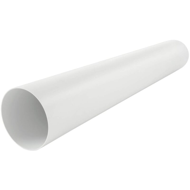 foto del prodotto la ventilazione ctr1150b tubo per aerazione canalizzata tondo in pvc, diametro interno 150 mm. colore bianco