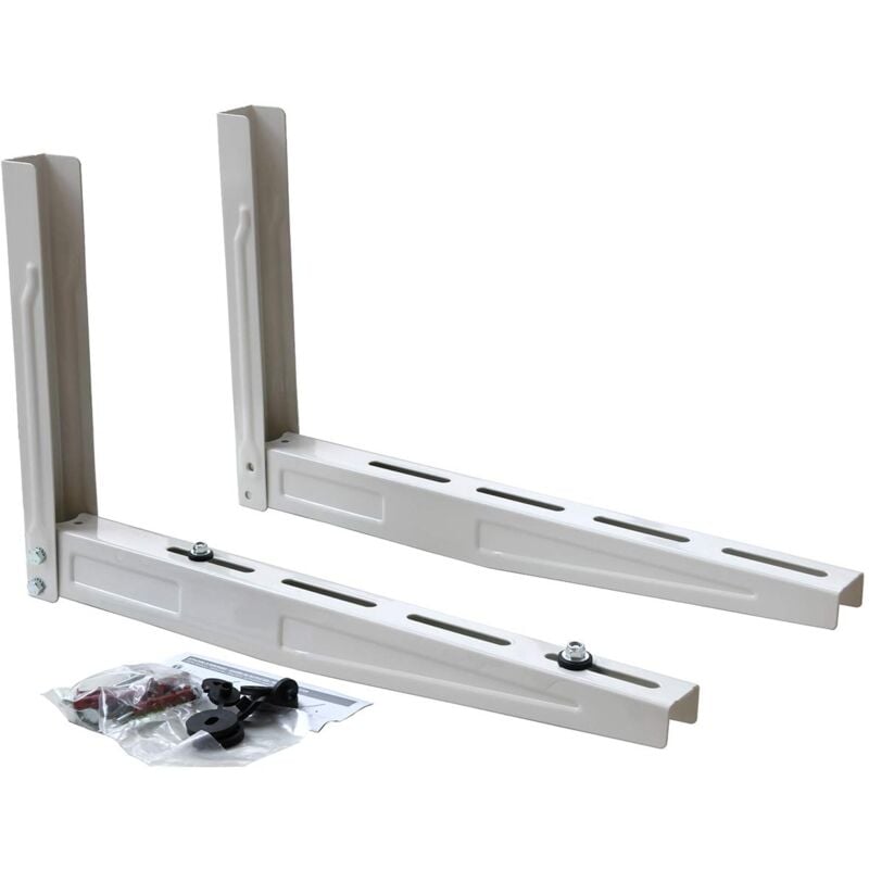 foto del prodotto la ventilazione epss520 staffa universale a parete per unit esterna condizionatore 520x400 mm, bianco