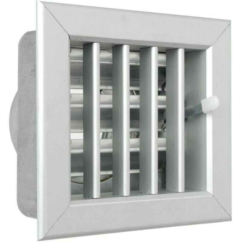 foto del prodotto la ventilazione gcsial1413080 griglia incasso per camini, alluminio, 140x130 mm