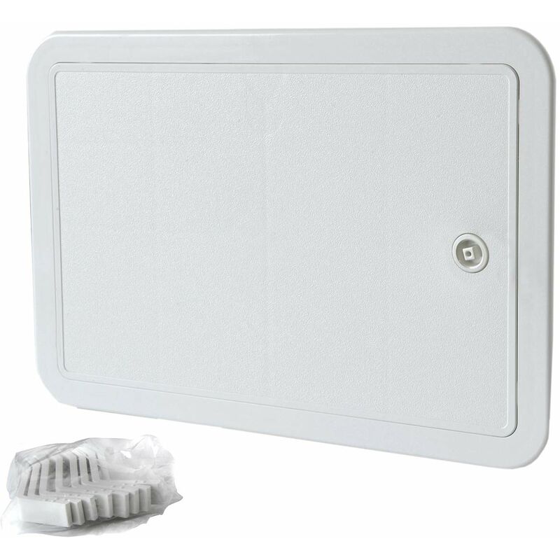 foto del prodotto la ventilazione si3020b sportello di ispezione in abs, bianco, 315x215 mm
