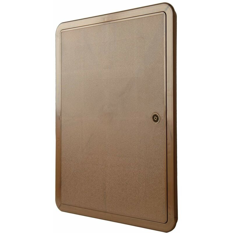 foto del prodotto la ventilazione si3040r sportello di ispezione in abs, effetto ramato, 335x435 mm