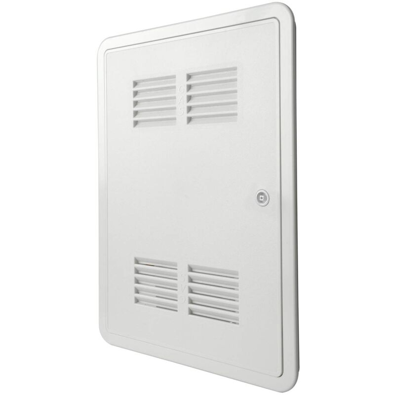 foto del prodotto la ventilazione sig3040b sportello di ispezione gas in abs, bianco, 335x435 mm