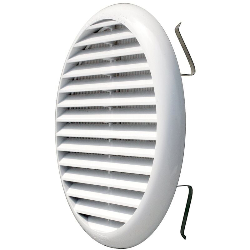 foto del prodotto la ventilazione tur160b tur160b y griglia plastica con molle, bianco, 175 mm, 175 mm