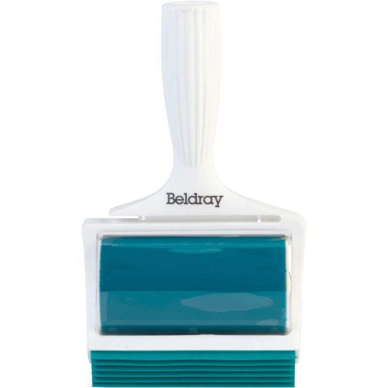 foto del prodotto la072597eu rullo levapelucchi in gel, pet plus portatile con bordo a spatola, lavabile, perfetto per peli di animali domestici su abiti e