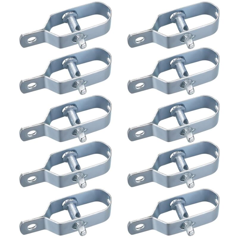 foto del prodotto lablanc 10 pezzi tenditore per funi metalliche, tenditore per recinzioni, tenditore per filo spinato, kit di connettori per tenditore per funi