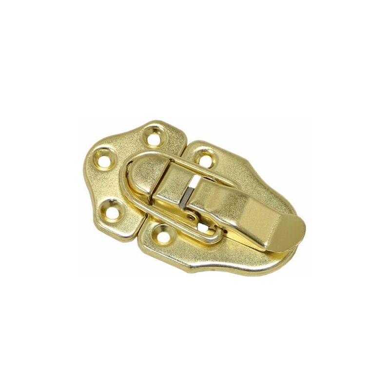 foto del prodotto lablanc 2 chiusure a leva con chiusura a leva per portagioie, scatole regalo, cassette degli attrezzi, valigie e bauli, oro