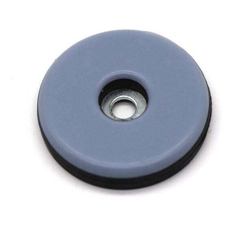 foto del prodotto lablanc 20 piedini per mobili in teflon con viti, 22 mm rotondi , ptfe piedini per mobili slider in ptfe teflon con viti
