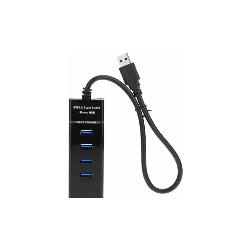 foto del prodotto lablanc 4 interfacce 3hub usb one drag four hub splitter extender per computer portatile