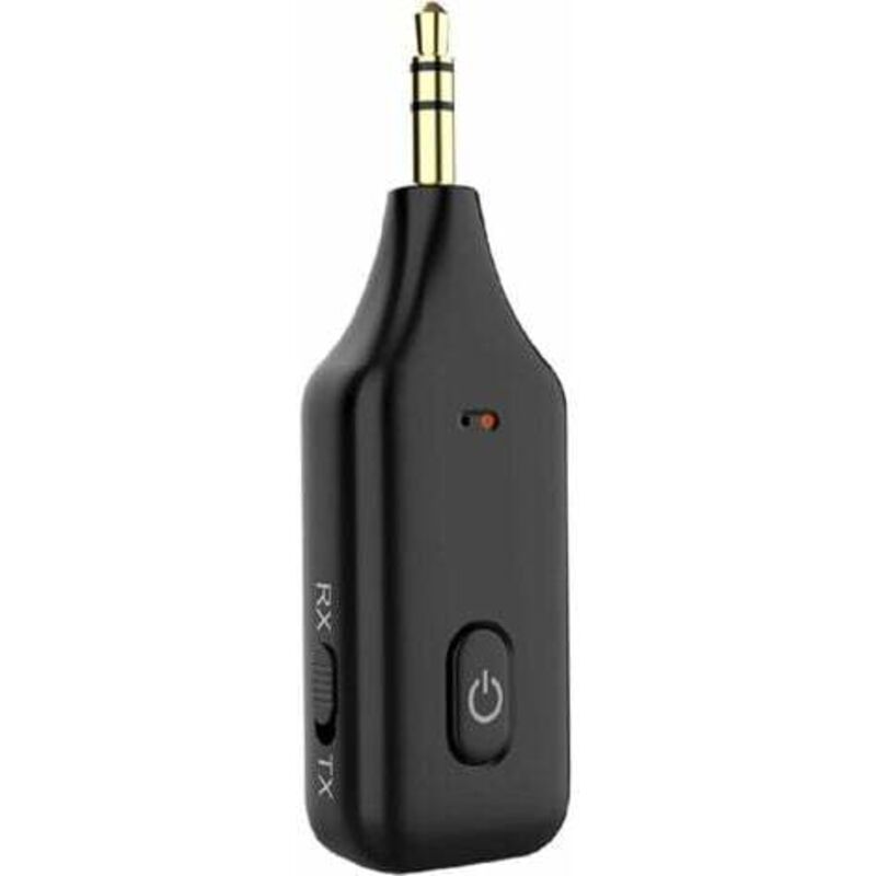 foto del prodotto lablanc adattatore bluetooth per auto con jack aux da 3,5 mm, ricevitore trasmettitore bluetooth v5.1 rx tx, kit vivavoce per auto, trasmettitore