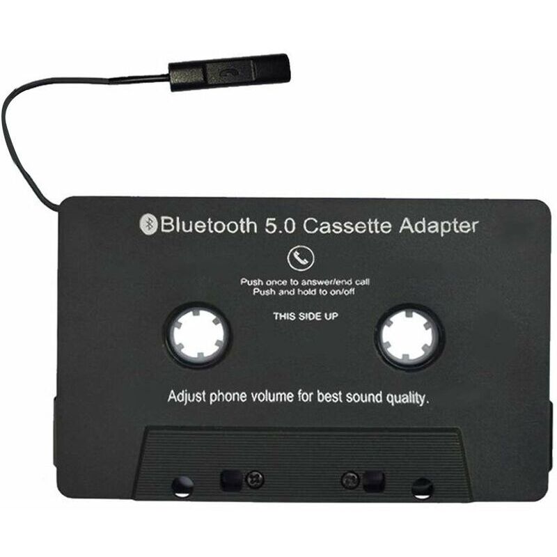 foto del prodotto lablanc adattatore per cassette per auto bluetooth 5.0, lettore di cassette audio aux, convertitore per cassette per telefono