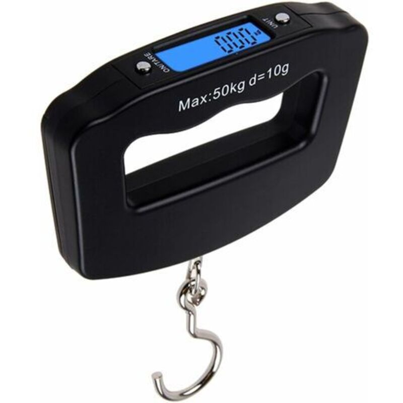 foto del prodotto lablanc bilancia digitale portatile da appendere per pesca, viaggi, bagagli, valigie, pacchi, uso domestico, all aperto, 110 libbre 50 kg