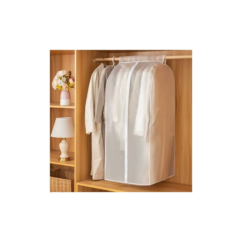 foto del prodotto lablanc borsa porta abiti, 60x50x120cm, in peva, antipolvere e impermeabile, resistente allo sporco e inodore, lavabile, riutilizzabile, con