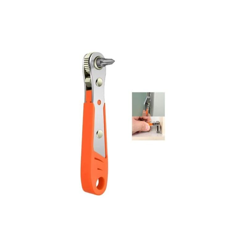 foto del prodotto lablanc cacciavite a cricchetto magnetico, mini chiave a cricchetto da 1 4 , attacco da 1 4 ad alta coppia, mini cacciavite a cricchetto