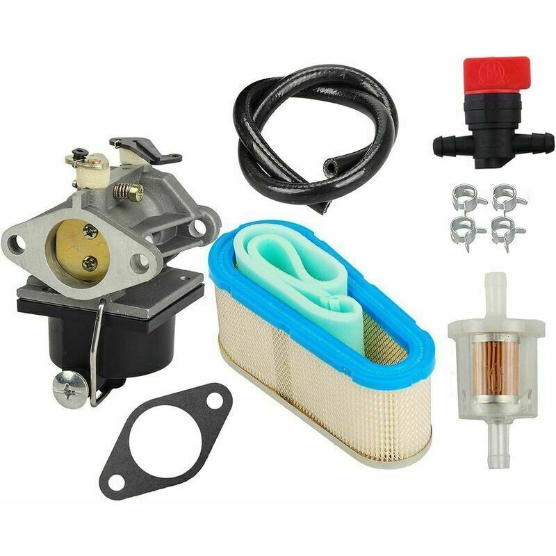 foto del prodotto lablanc carburatore, con filtro aria 36356, valvola di intercettazione, filtro carburante, linea di alimentazione, per ohv125, ohv130 e ovh135,