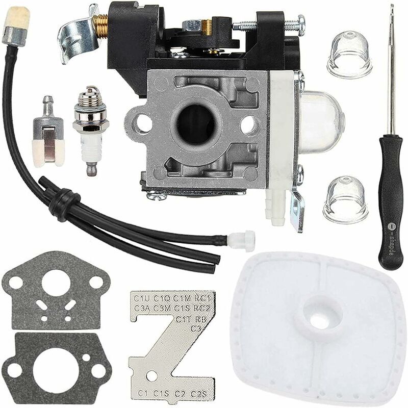 foto del prodotto lablanc carburatore pb250 per soffiatore per foglie echo pb250ln pb 250 es250, sostituisce rb k106, a021003660, a021003661, con filtro dell aria,