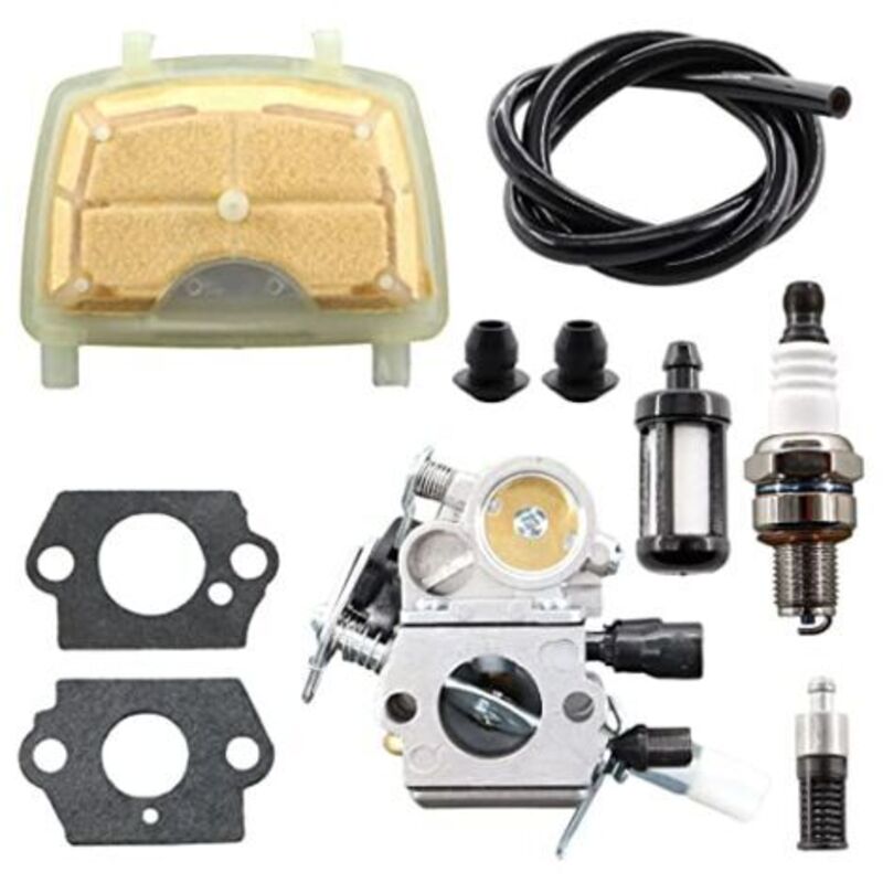 foto del prodotto lablanc carburatore per moto per stihl ms171 ms181 ms211 1139 120 0619 per motosega zama c1q s269 con kit filtro aria e guarnizione