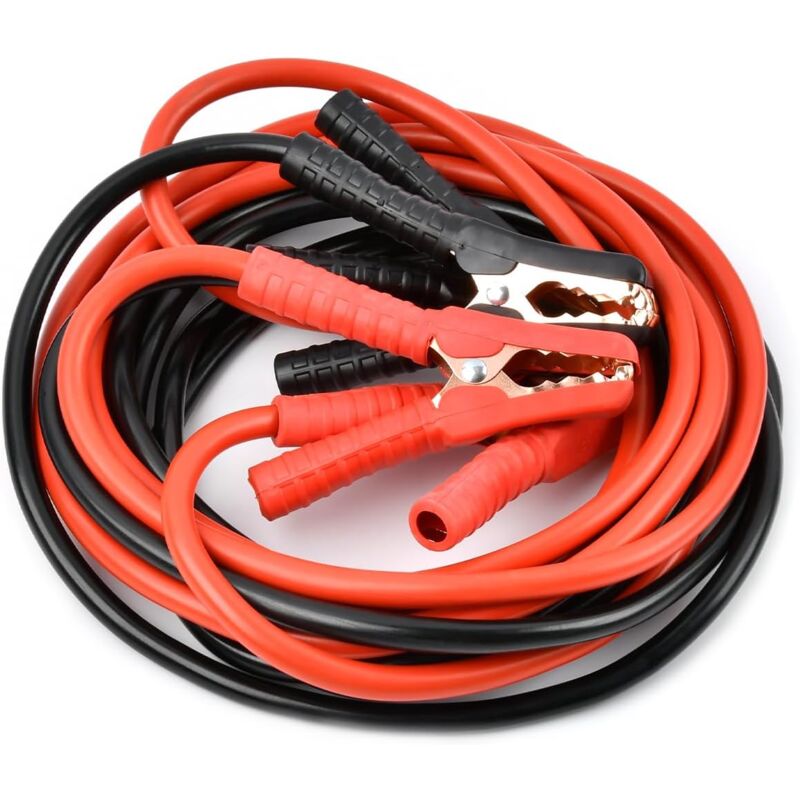 foto del prodotto lablanc cavi di avviamento per batteria auto da 4 m, 2000 a, avviamento rapido per batterie scariche o deboli, cavi di assistenza stradale di