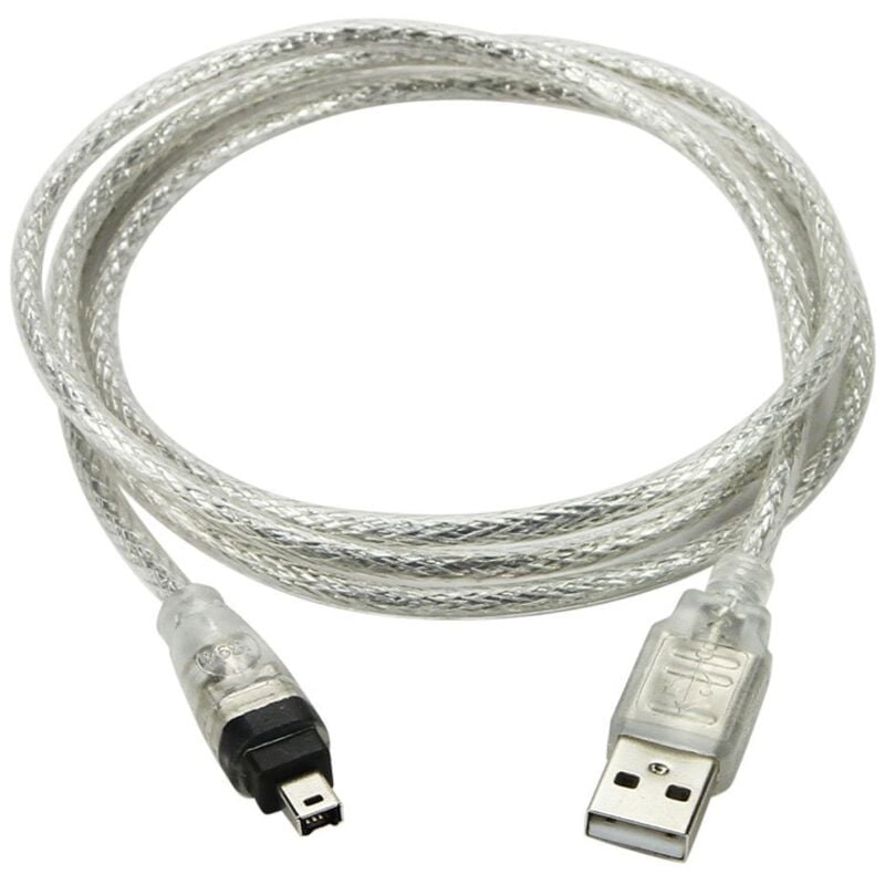 foto del prodotto lablanc cavo adattatore ilink da usb maschio a firewire ieee 1394 a 4 pin maschio per sony dcr trv75e dv