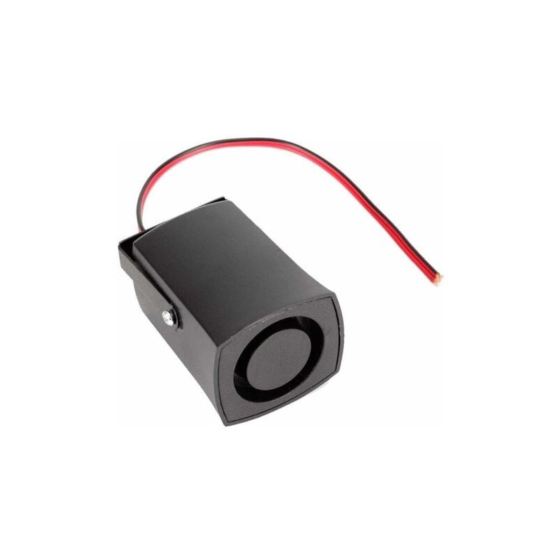 foto del prodotto lablanc cicalino di retromarcia allarme di retromarcia universale per auto 12v 115db, cicalino di backup, nero