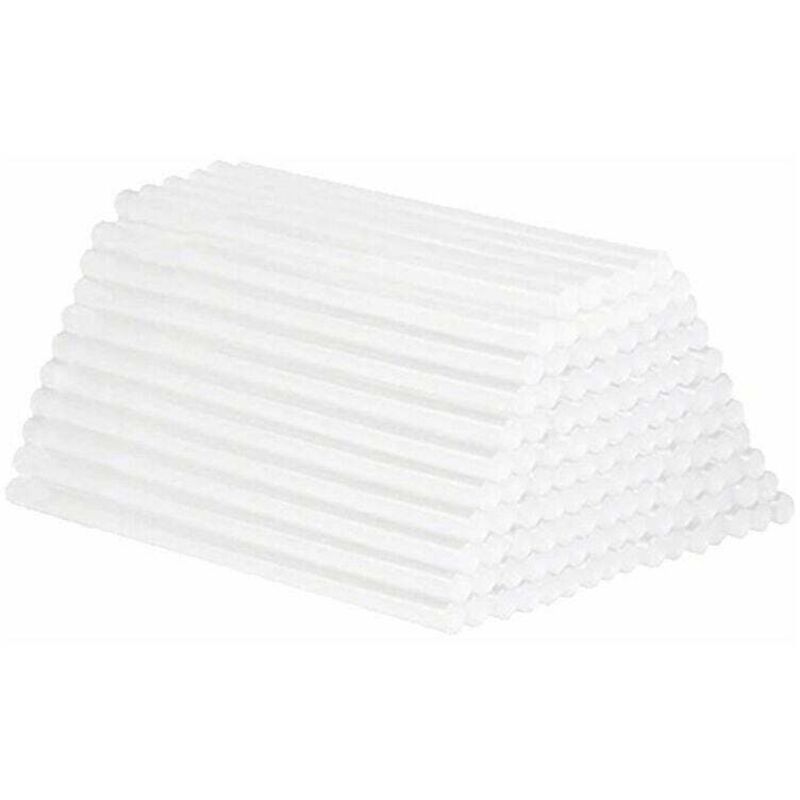 foto del prodotto lablanc confezione da 100 bastoncini di colla a caldo da 7 mm x 100 mm. mini bastoncini di colla a caldo.