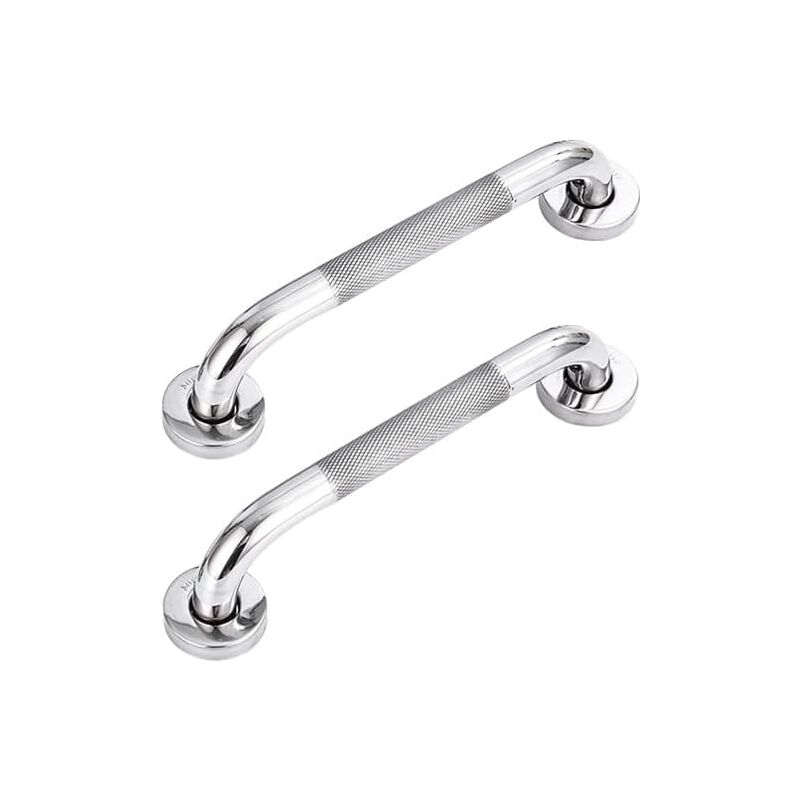 foto del prodotto lablanc confezione da 2 maniglioni per bagno in acciaio inox 304 con maniglia antiscivolo, per vasca da bagno, wc, bagno, ringhiera delle scale