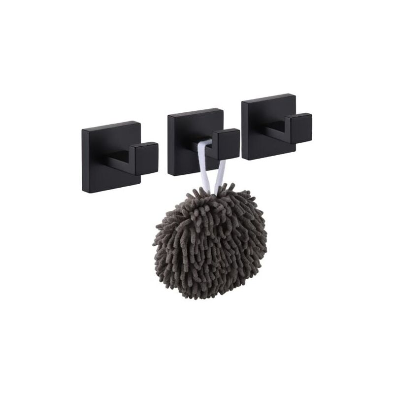 foto del prodotto lablanc confezione da 3 ganci per accappatoi e asciugamani, ganci e ganci appendiabiti per la casa, accessori per il bagno in acciaio inossidabile,