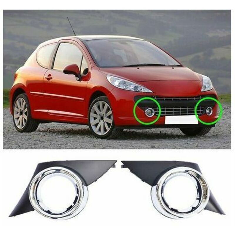 foto del prodotto lablanc copertura fendinebbia anteriore sinistra per auto per peugeot 207 sport 2006 2009