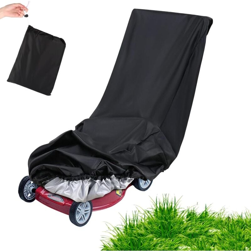 immagine 0 del prodotto lablanc copertura per tosaerba, copertura impermeabile per tosaerba, copertura per tosaerba in poliestere 210d con borsa portaoggetti con coulisse