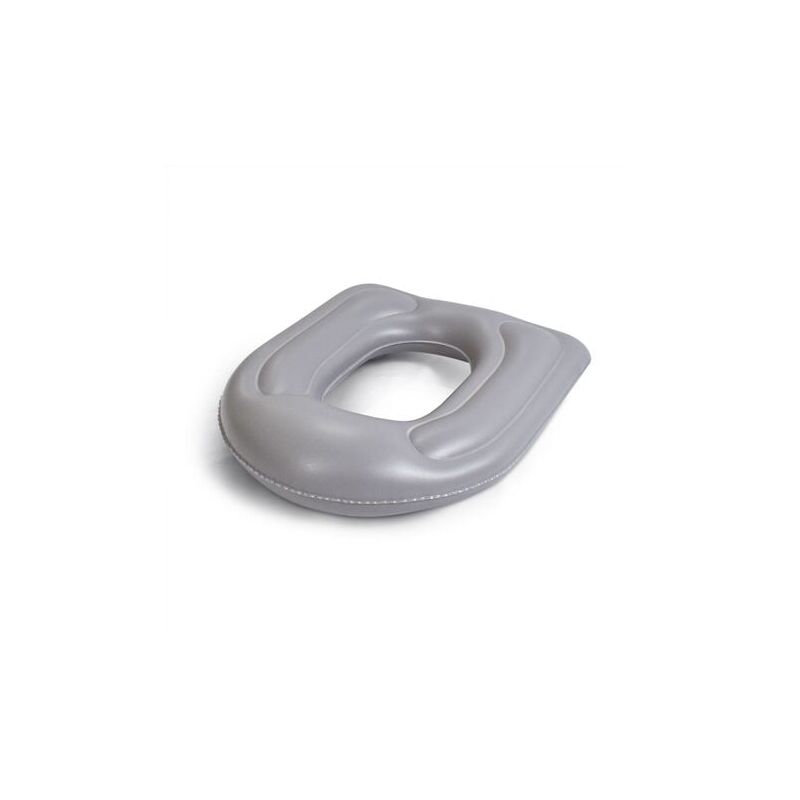 foto del prodotto lablanc cuscino gonfiabile per wc cuscino per wc rialzato a forma di ciambella, sedile wc regolabile in altezza, sollievo dal dolore al coccige
