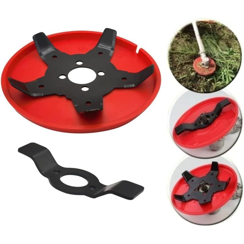 foto del prodotto lablanc disco per decespugliatore, testina per decespugliatore, lame universali per testine di rasaerba, accessori per decespugliatori, piastra per