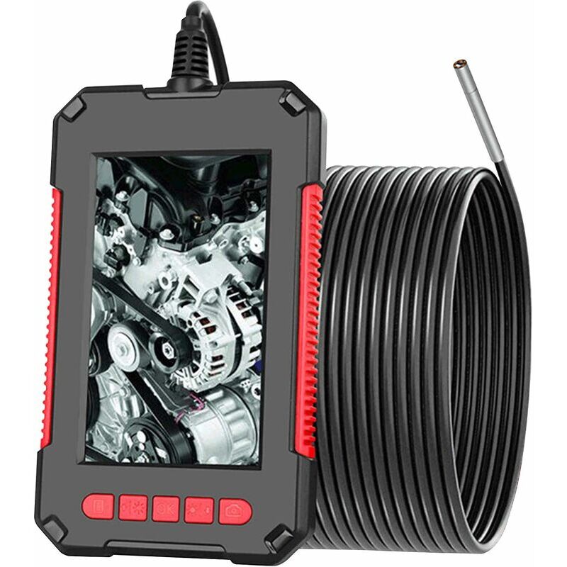 foto del prodotto lablanc endoscopio industriale, telecamera di ispezione digitale hd 1080p, schermo da 4,3 , telecamera a serpente impermeabile da 5,5 mm, con 6