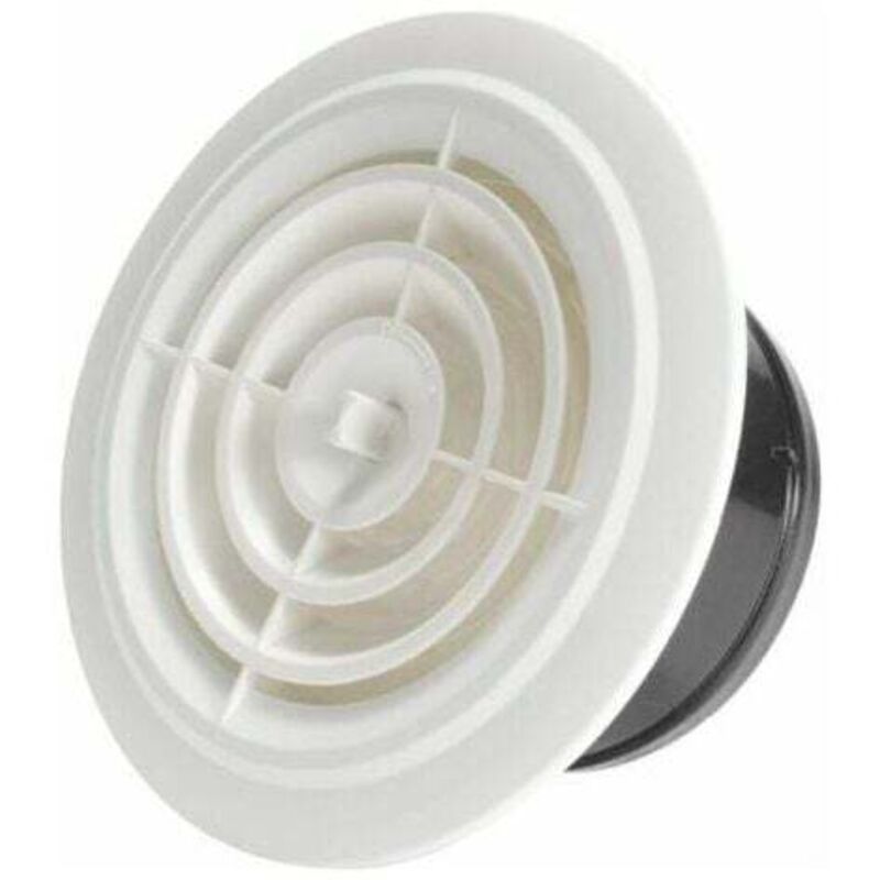 foto del prodotto lablanc griglia di ventilazione regolabile da 100 mm, rotonda, per presa d aria