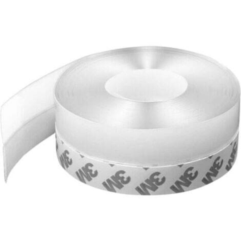 foto del prodotto lablanc guarnizione per porta 10 m x 3,5 cm, guarnizione adesiva per porte, guarnizione trasparente in silicone per finestre, protezione antivento,