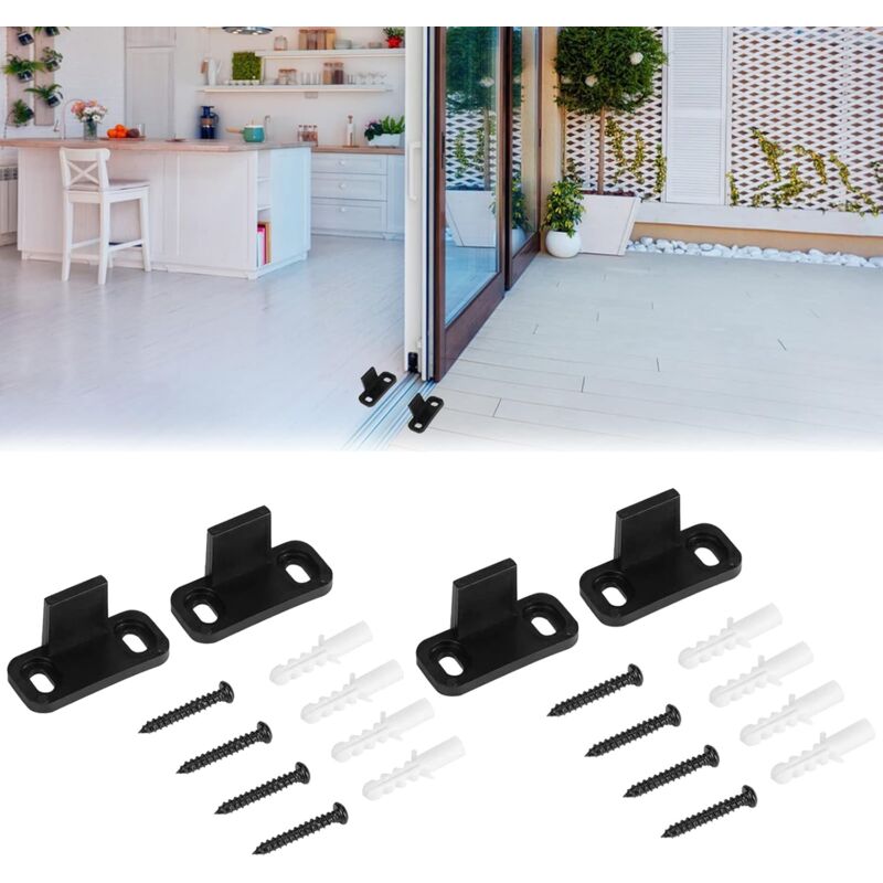 foto del prodotto lablanc guida per porta scorrevole 4 pezzi , guida per porta a scomparsa, guida per pavimento porta, guida per pavimento porta scorrevole, guida