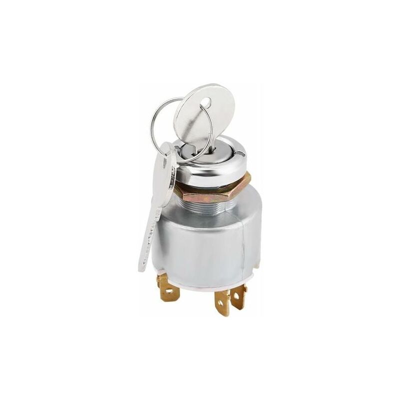 foto del prodotto lablanc interruttore di accensione, interruttore di avviamento motore universale da 12 v, 3 posizioni, on off, interruttore di controllo