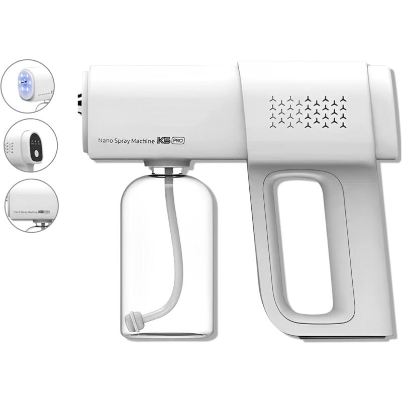 foto del prodotto lablanc k5 macchina disinfettante professionale per nebulizzazione mini spruzzatore e atomizzatore per profumi e alcol ricaricabile portatile